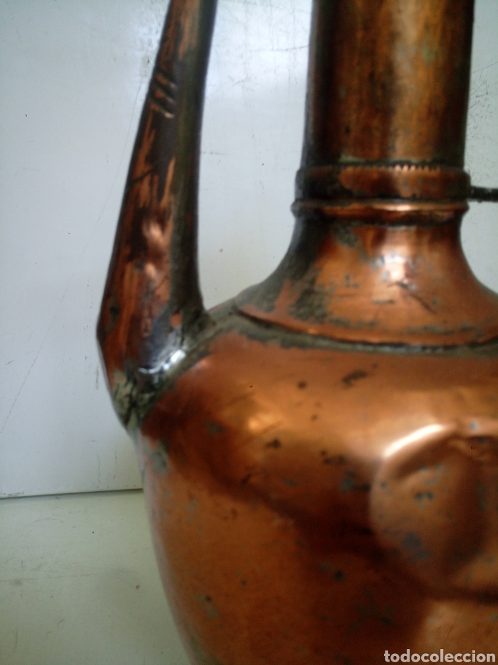 Antig&uuml;edades: Aguamanil marroqu&iacute; de cobre - Foto 4