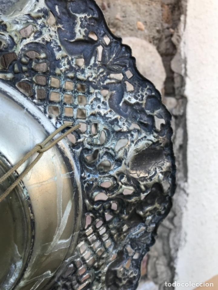 Antig&uuml;edades: Fuente metal, plateada - Foto 9