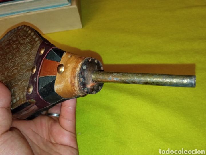 Antig&uuml;edades: Antigo fuelle de madera hecho a mano - Foto 2