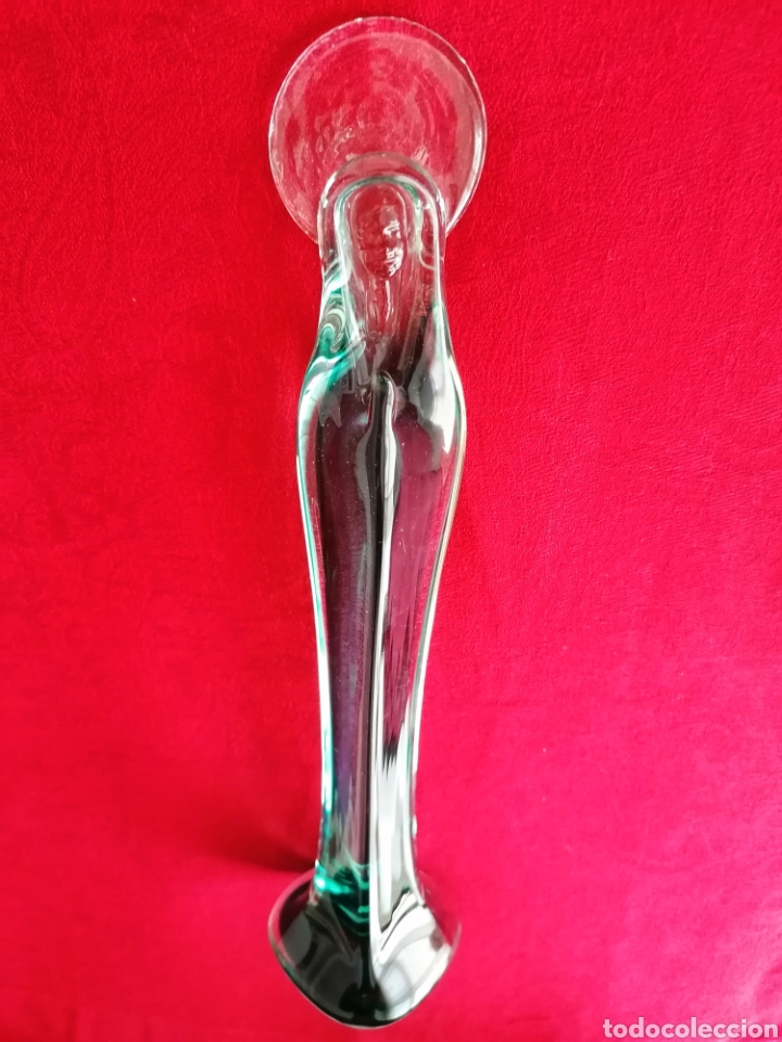 Antig&uuml;edades: Antigua Virgen Cristal Murano. - Foto 3