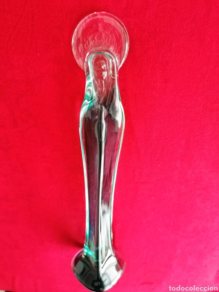 Antig&uuml;edades: Antigua Virgen Cristal Murano. - Foto 12