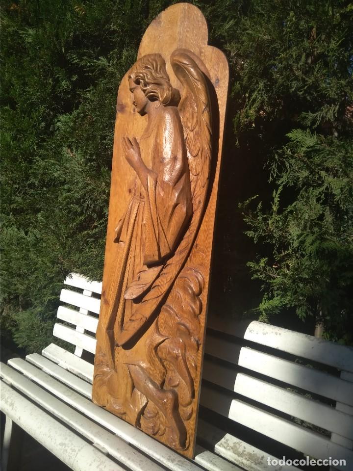Antig&uuml;edades: ANTIG&Uuml;A TALLA DE MADERA - Foto 3