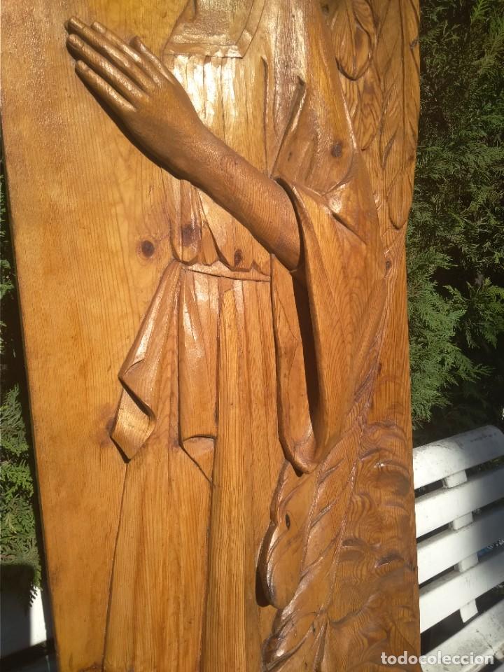 Antig&uuml;edades: ANTIG&Uuml;A TALLA DE MADERA - Foto 7