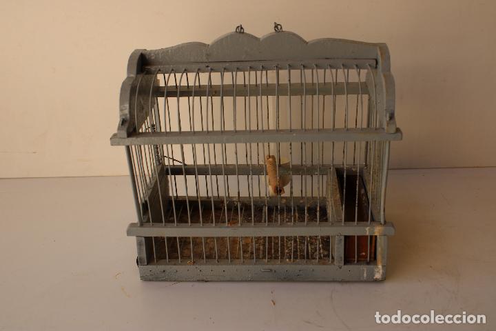 Antig&uuml;edades: antigua jaula de madera - Foto 3