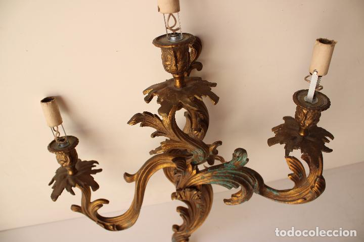 Antig&uuml;edades: aplique de bronce - Foto 4