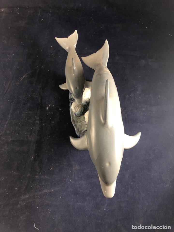 Antig&uuml;edades: Figura Lladr&oacute; Delfines - Foto 3