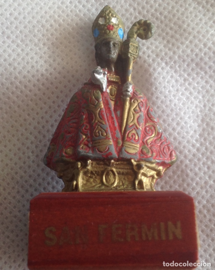 Antig&uuml;edades: ANTIGUA IMAGEN SAN FERM&Iacute;N - Foto 2