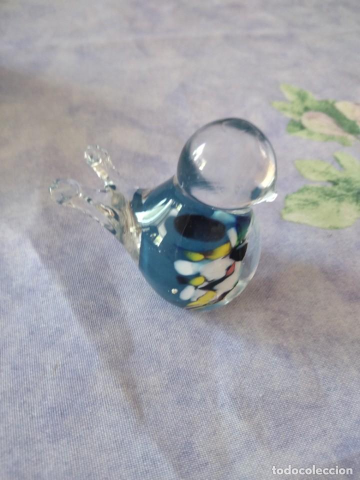 Antig&uuml;edades: Bonito pajarito de cristal de murano. - Foto 1