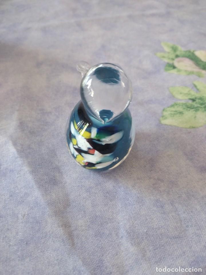 Antig&uuml;edades: Bonito pajarito de cristal de murano. - Foto 2