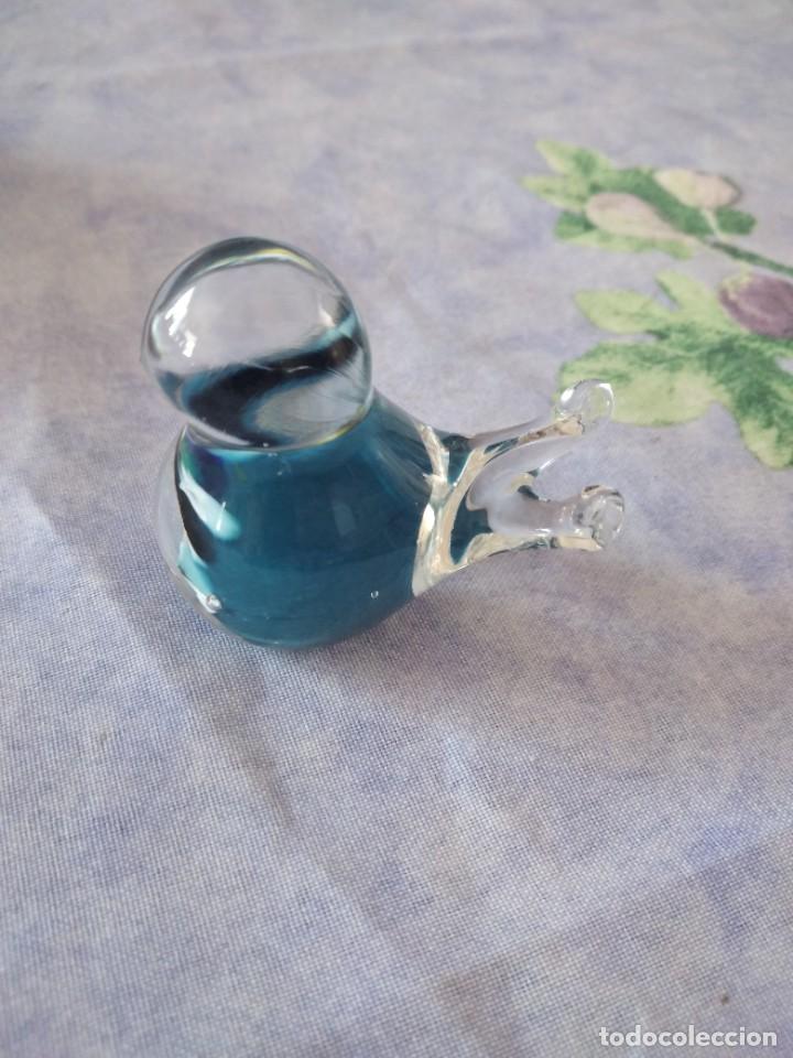 Antig&uuml;edades: Bonito pajarito de cristal de murano. - Foto 4