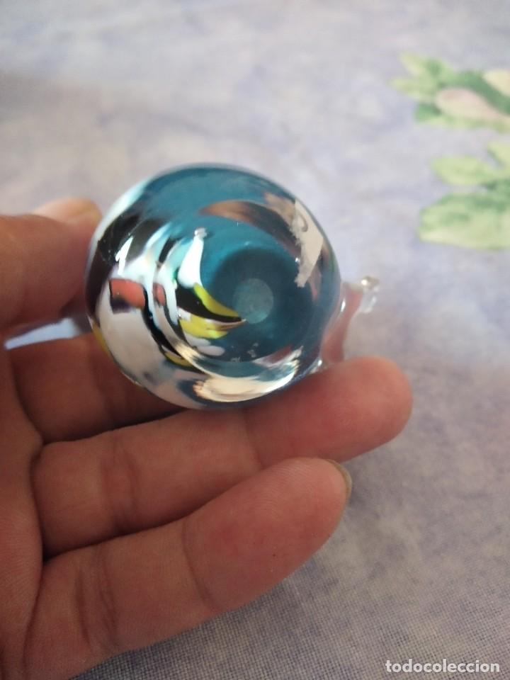 Antig&uuml;edades: Bonito pajarito de cristal de murano. - Foto 7