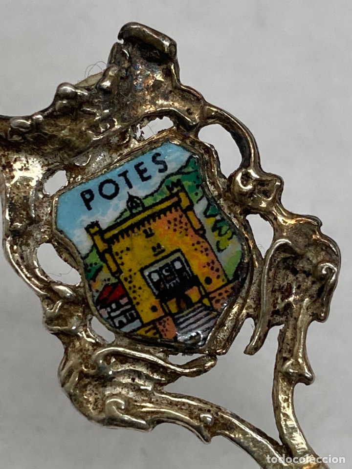 Antig&uuml;edades: Cuchara de plata Potes - Foto 2