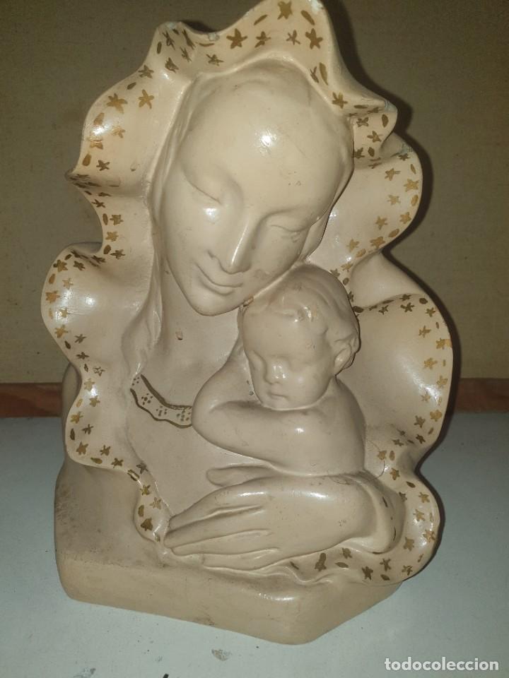 Antig&uuml;edades: VIRGEN CON NI&Ntilde;O - Foto 1