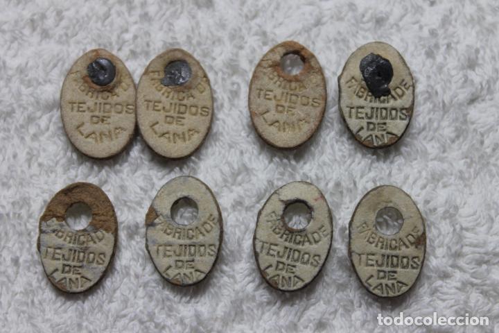 Antig&uuml;edades: PRECINTOS MARCHAMOS FCA TEJIDOS LANA, HUMET Y MARIMON, TARRASA