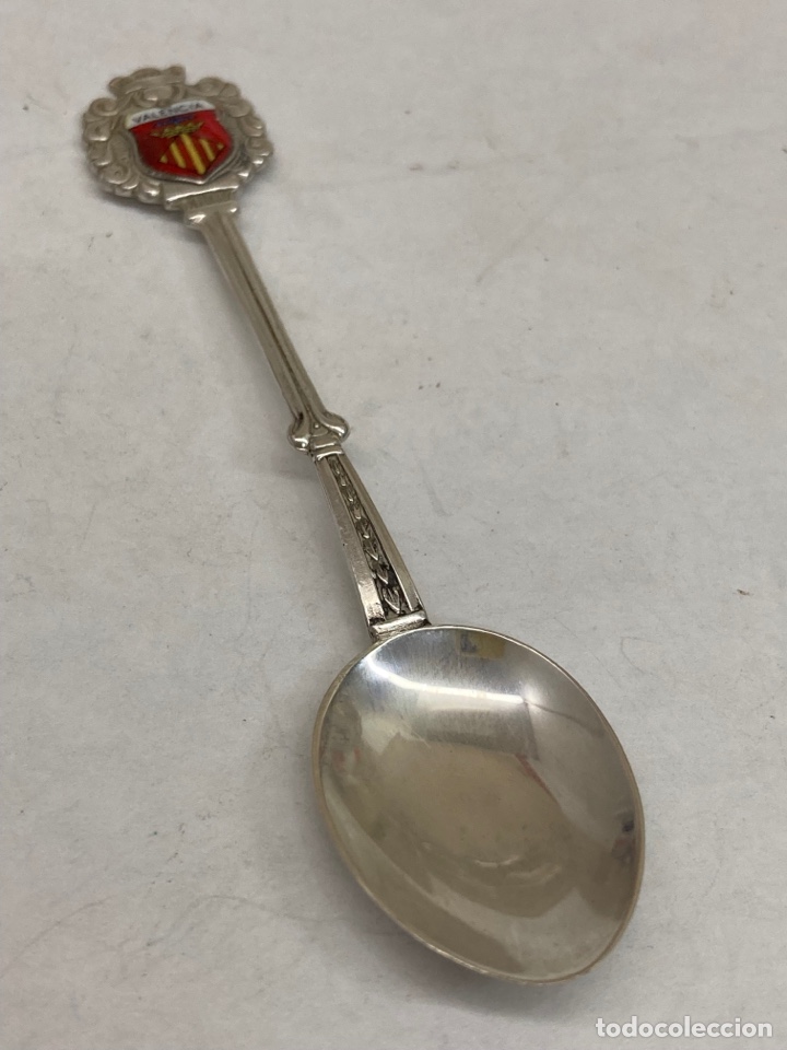 Antig&uuml;edades: Cuchara de plata Valencia - Foto 1