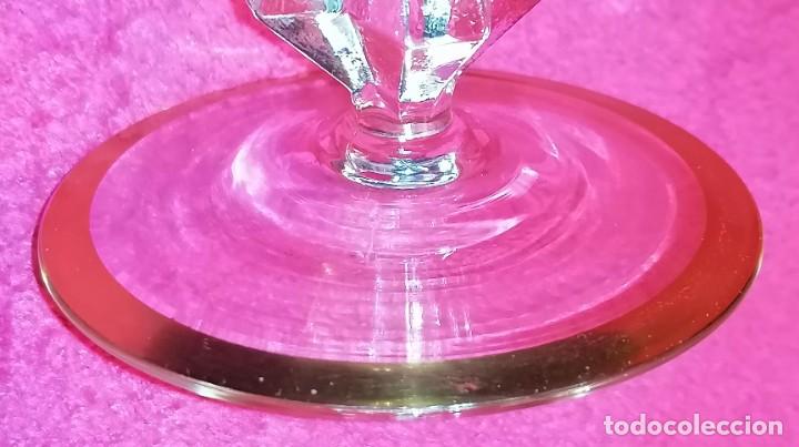 Antig&uuml;edades: CENTRO DE CRISTAL DE BOHEMIA CON ESMALTES - Foto 7