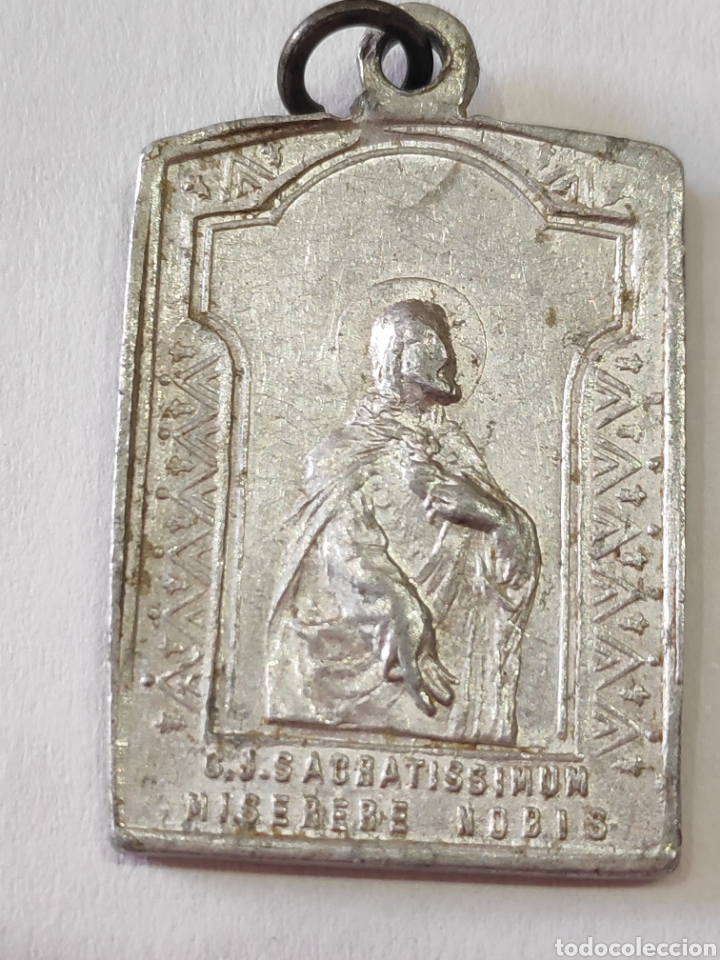Antig&uuml;edades: Medalla de Montserrat Medalla de aluminio - Foto 5