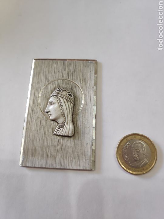 Antig&uuml;edades: Placa de Montserrat de aluminio - Foto 2