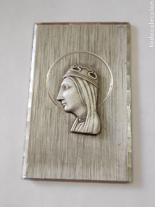 Antig&uuml;edades: Placa de Montserrat de aluminio - Foto 1