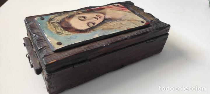 Antig&uuml;edades: ANTIGUA CAJA EL GRECO - Foto 2