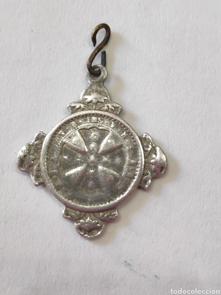 Antig&uuml;edades: Medalla de plata de Sant Benet - Foto 2