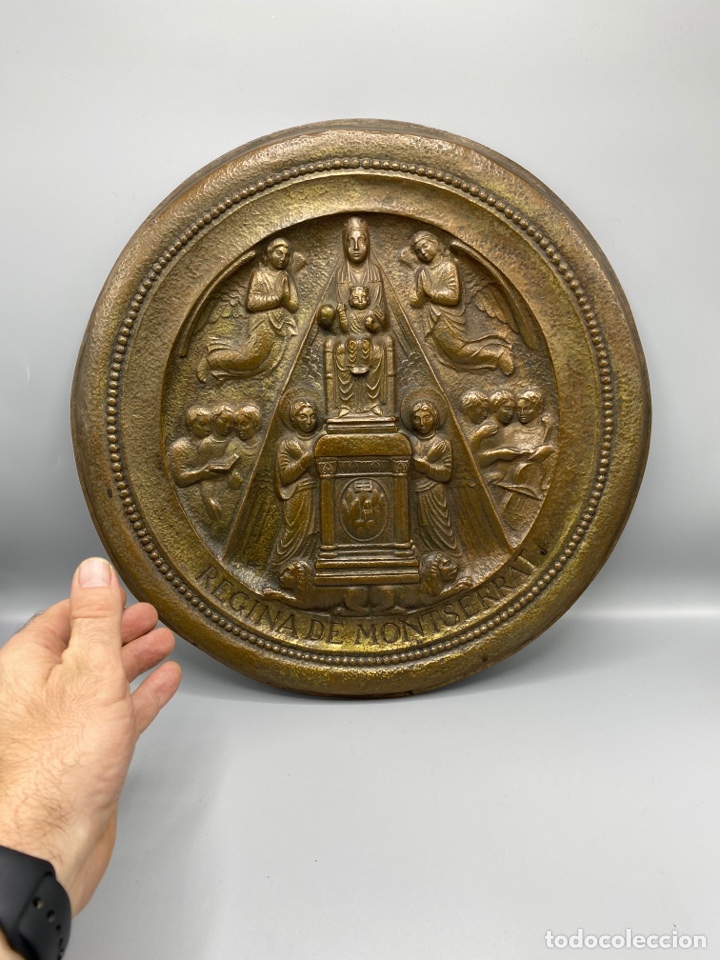 Antig&uuml;edades: Plato en Honor de la Virgen de Montserrat - Foto 4
