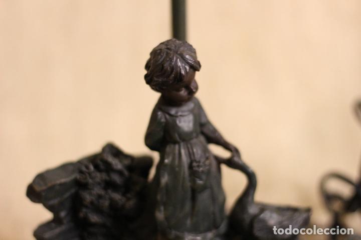 Antig&uuml;edades: lampara de sobremesa - Foto 4