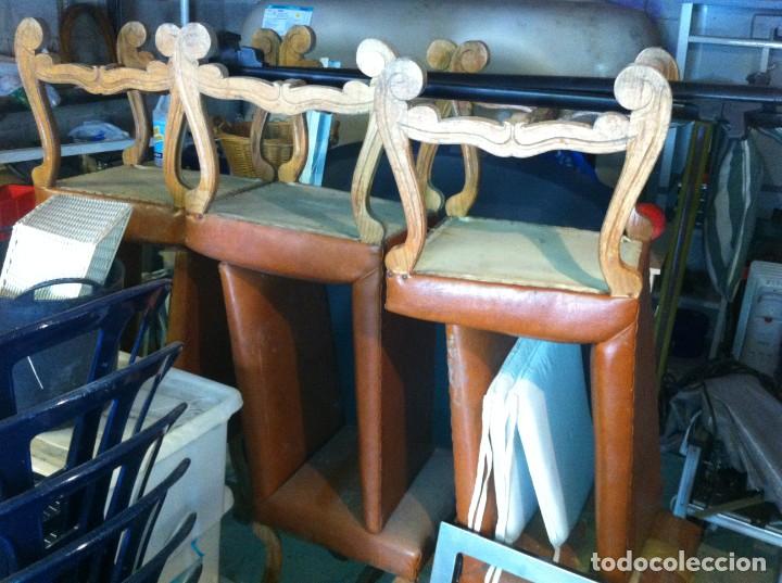 Antig&uuml;edades: Sill&oacute;n/Sillas Florentinas 1960 - Foto 1