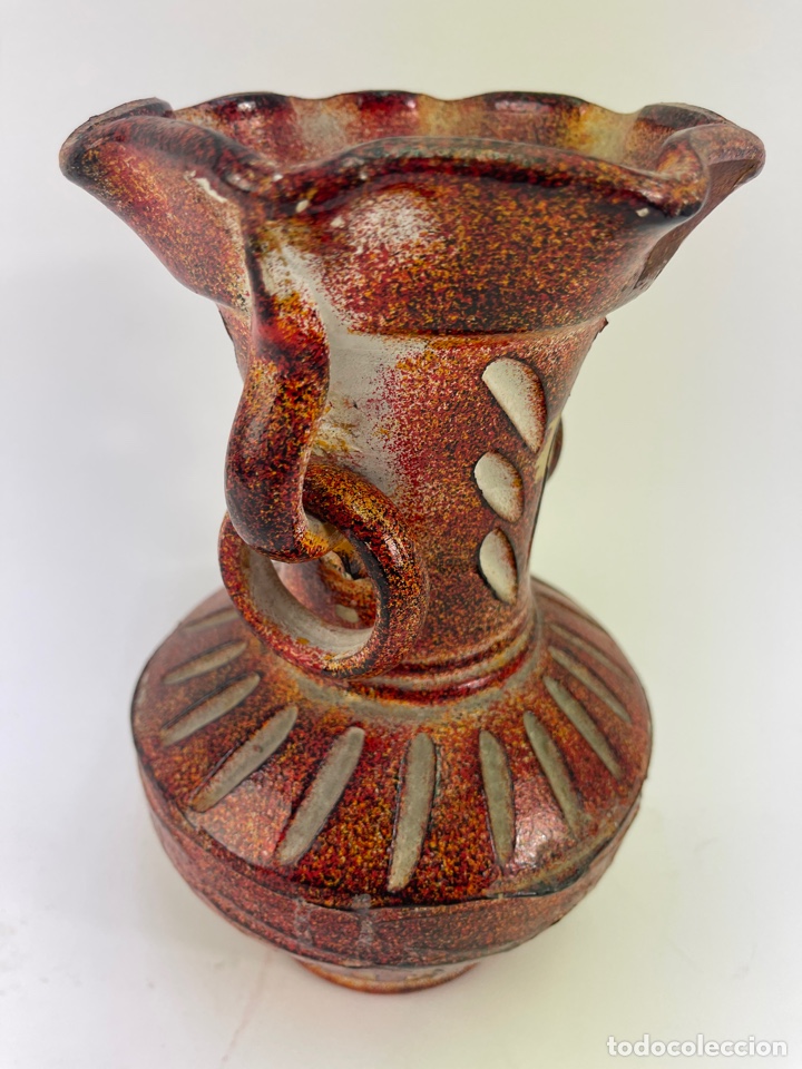 Antig&uuml;edades: JARRON DE CERAMICA. S.XX. - Foto 2