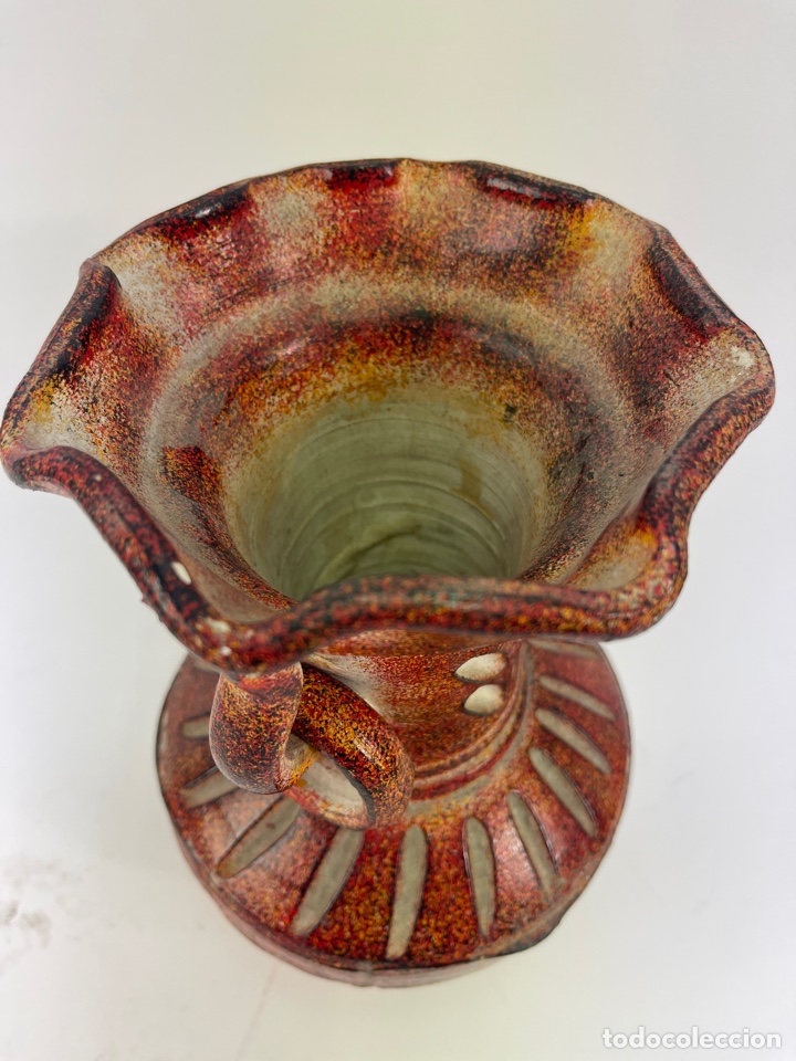 Antig&uuml;edades: JARRON DE CERAMICA. S.XX. - Foto 3
