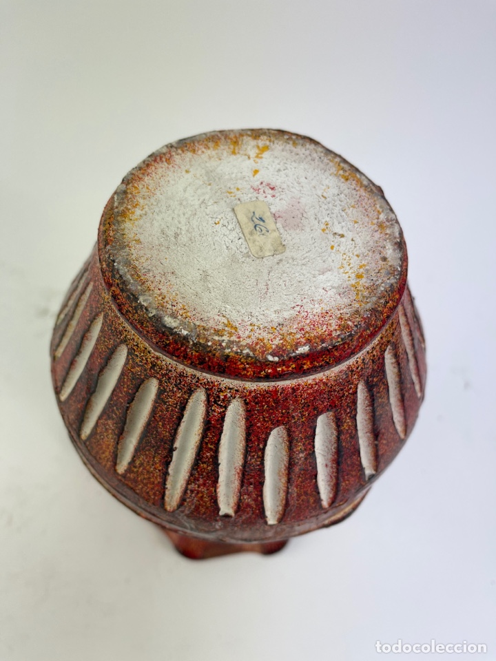 Antig&uuml;edades: JARRON DE CERAMICA. S.XX. - Foto 4