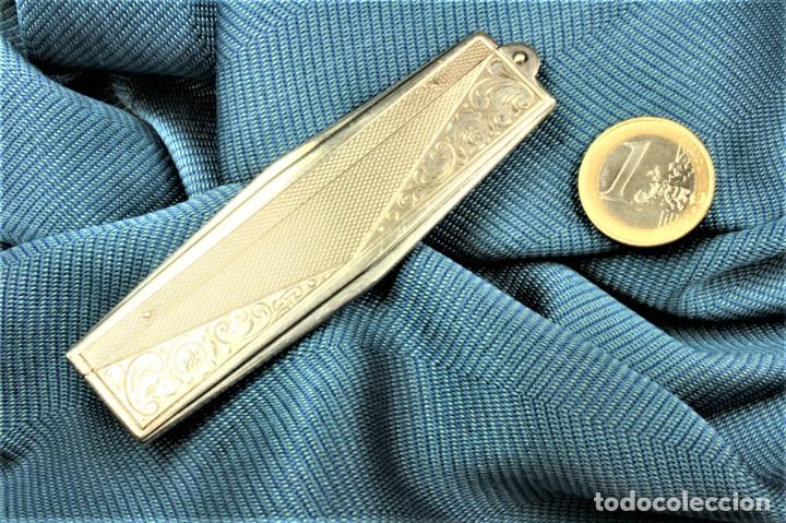 Antig&uuml;edades: Peine plata y celuloide. S.XX. Silver and celluloid comb. - Foto 3