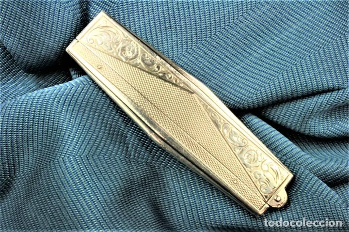 Antig&uuml;edades: Peine plata y celuloide. S.XX. Silver and celluloid comb. - Foto 5