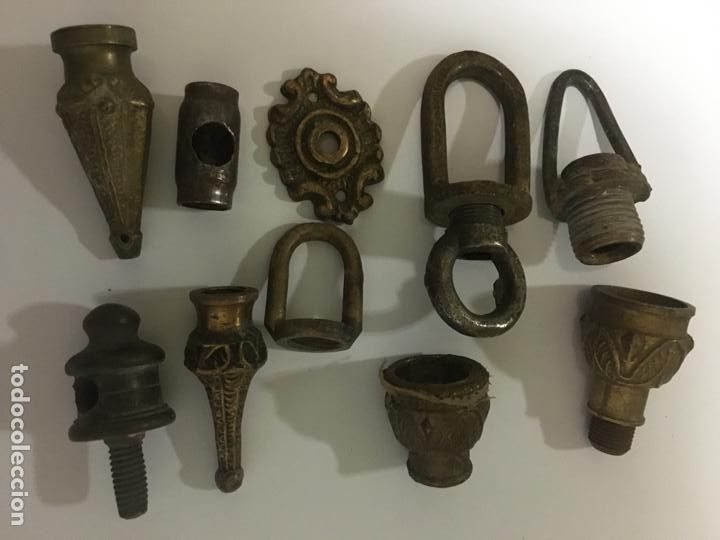 Antig&uuml;edades: lampara, piezas - Foto 1