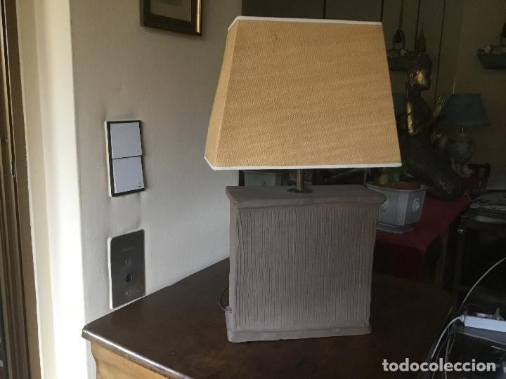 Antig&uuml;edades: Lampara de terracota - Foto 1