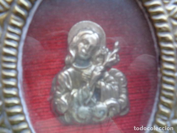 Antig&uuml;edades: RELICARIO CON VIRGEN - Foto 3