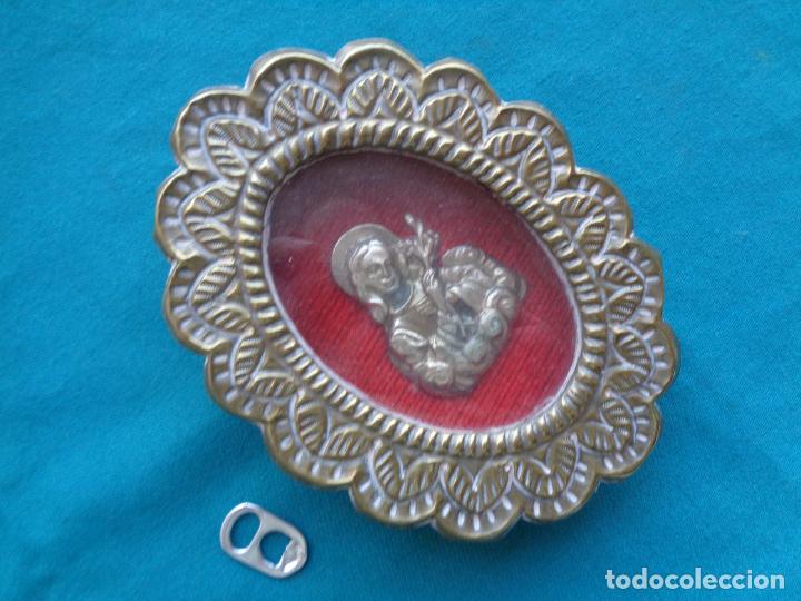 Antig&uuml;edades: RELICARIO CON VIRGEN - Foto 4