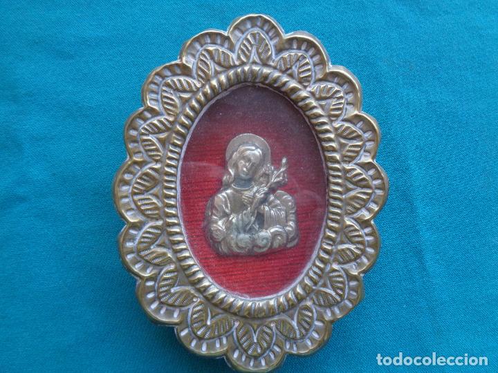 Antig&uuml;edades: RELICARIO CON VIRGEN - Foto 1