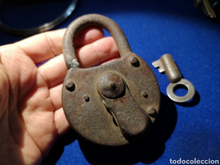Antig&uuml;edades: Candado siglo XVIII funcionando - Foto 2
