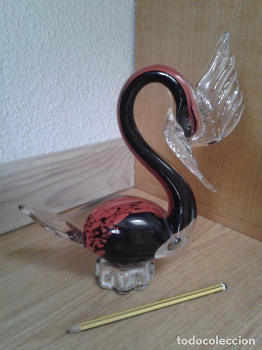 Antig&uuml;edades: Ave de Murano vidrio multicolor. 26cm. de alto - Foto 2