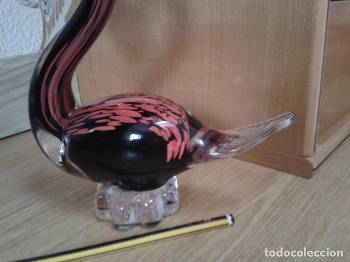 Antig&uuml;edades: Ave de Murano vidrio multicolor. 26cm. de alto - Foto 3