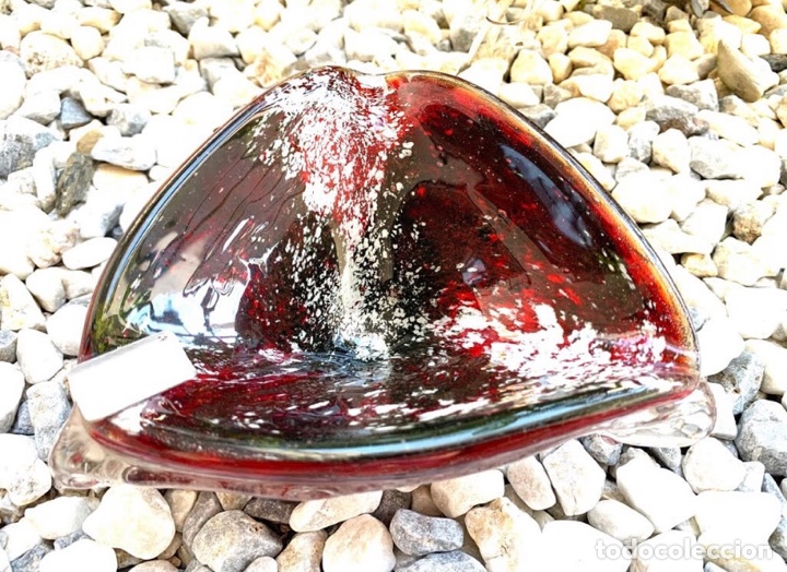 Antig&uuml;edades: CRISTAL MURANO CENICERO - Foto 3