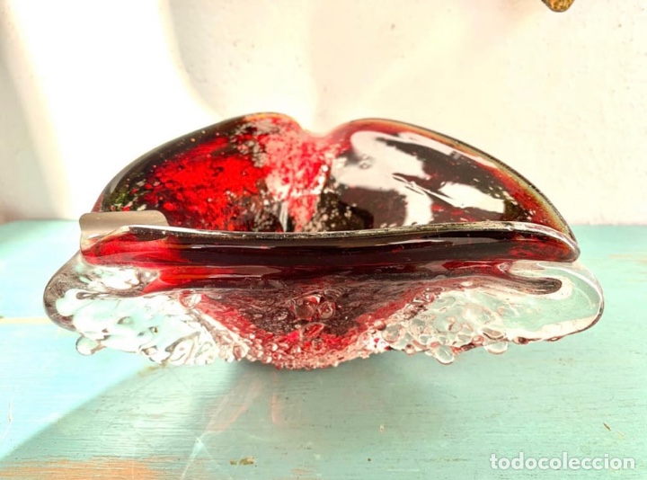 Antig&uuml;edades: CRISTAL MURANO CENICERO - Foto 4