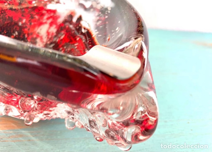 Antig&uuml;edades: CRISTAL MURANO CENICERO - Foto 10