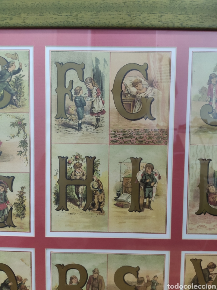Antig&uuml;edades: Cuadro l&aacute;minas antiguas - Foto 3