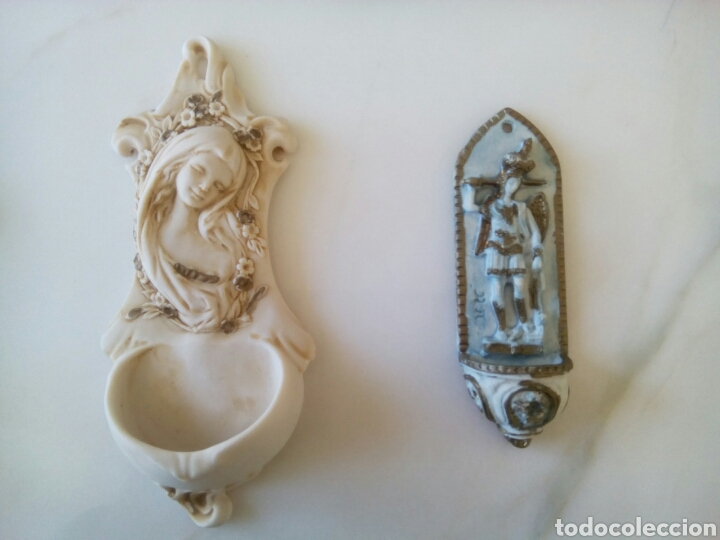 Antig&uuml;edades: Lote quince benditeras - Foto 2