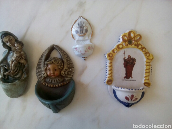 Antig&uuml;edades: Lote quince benditeras - Foto 4