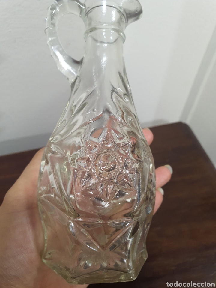 Antig&uuml;edades: Bonito jarron de cristal tallado - Foto 3