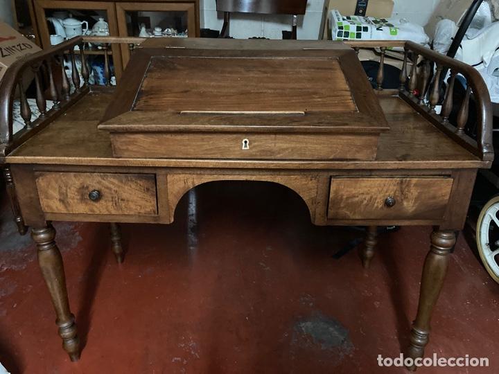 Antig&uuml;edades: ESCRITORIO ANTIGUO SIGLO XVIII - Foto 11