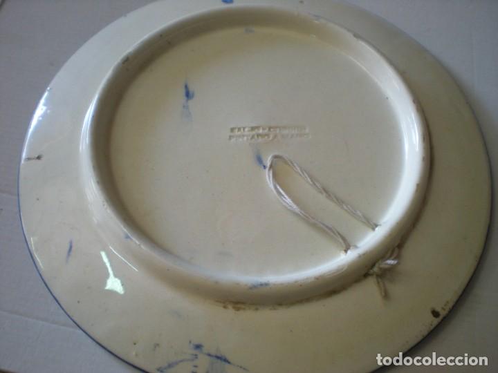 Antig&uuml;edades: PLATO CERAMICA PARA COLGAR, D25cm - Foto 3